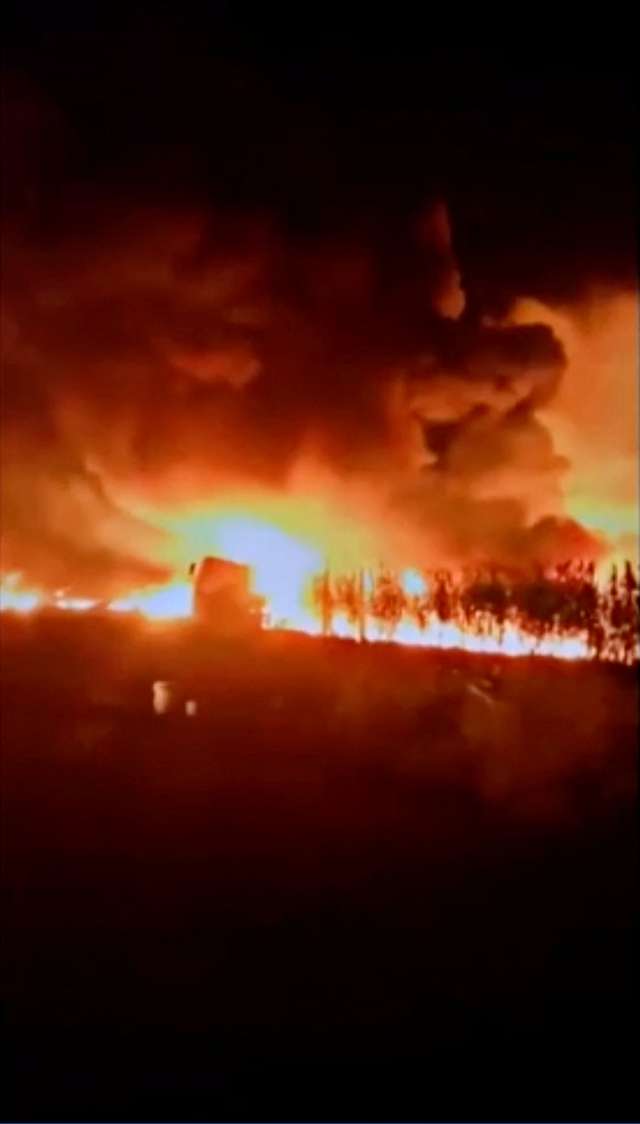 A fuel tanker crashed and exploded in Jigawa state in northern Nigeria