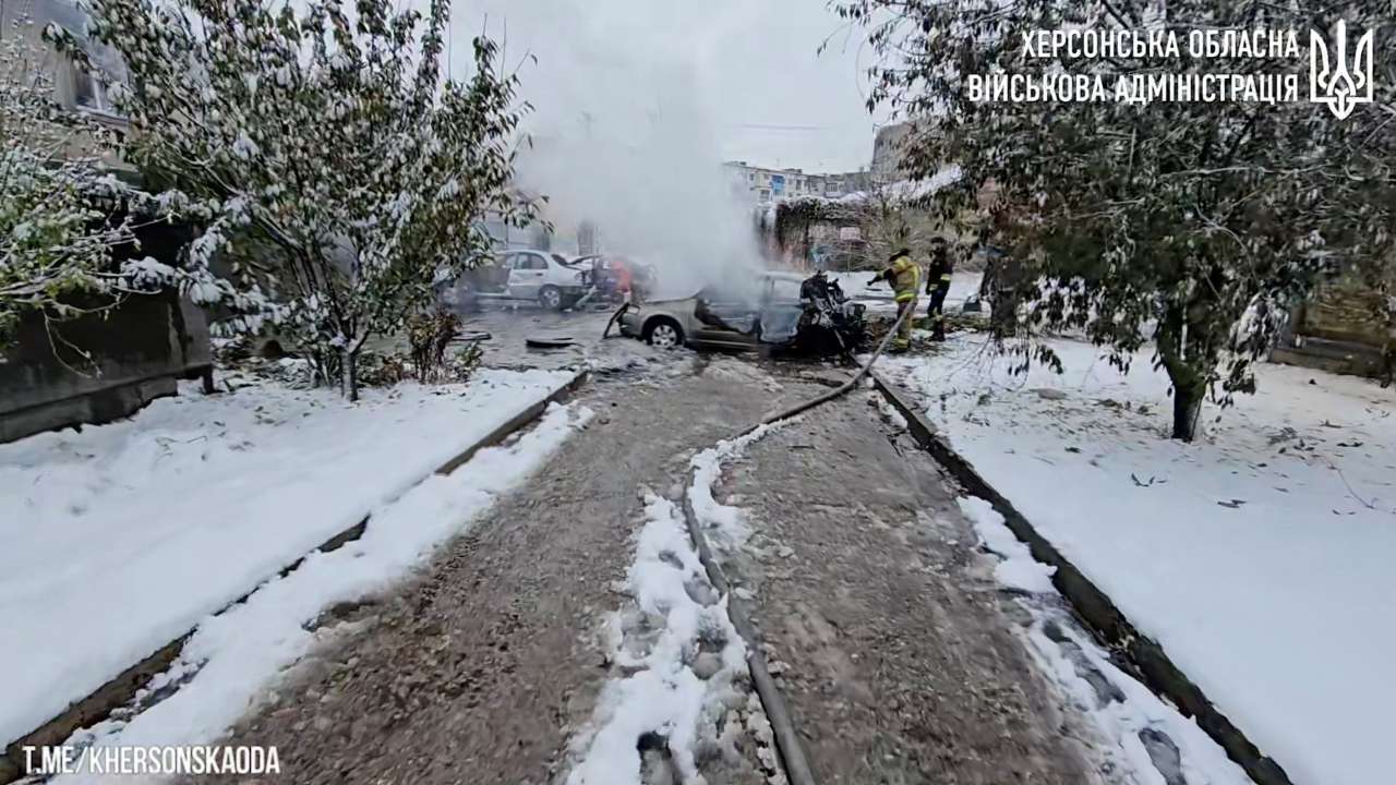 Deaths announced after Russian shelling of Ukraine's Kherson