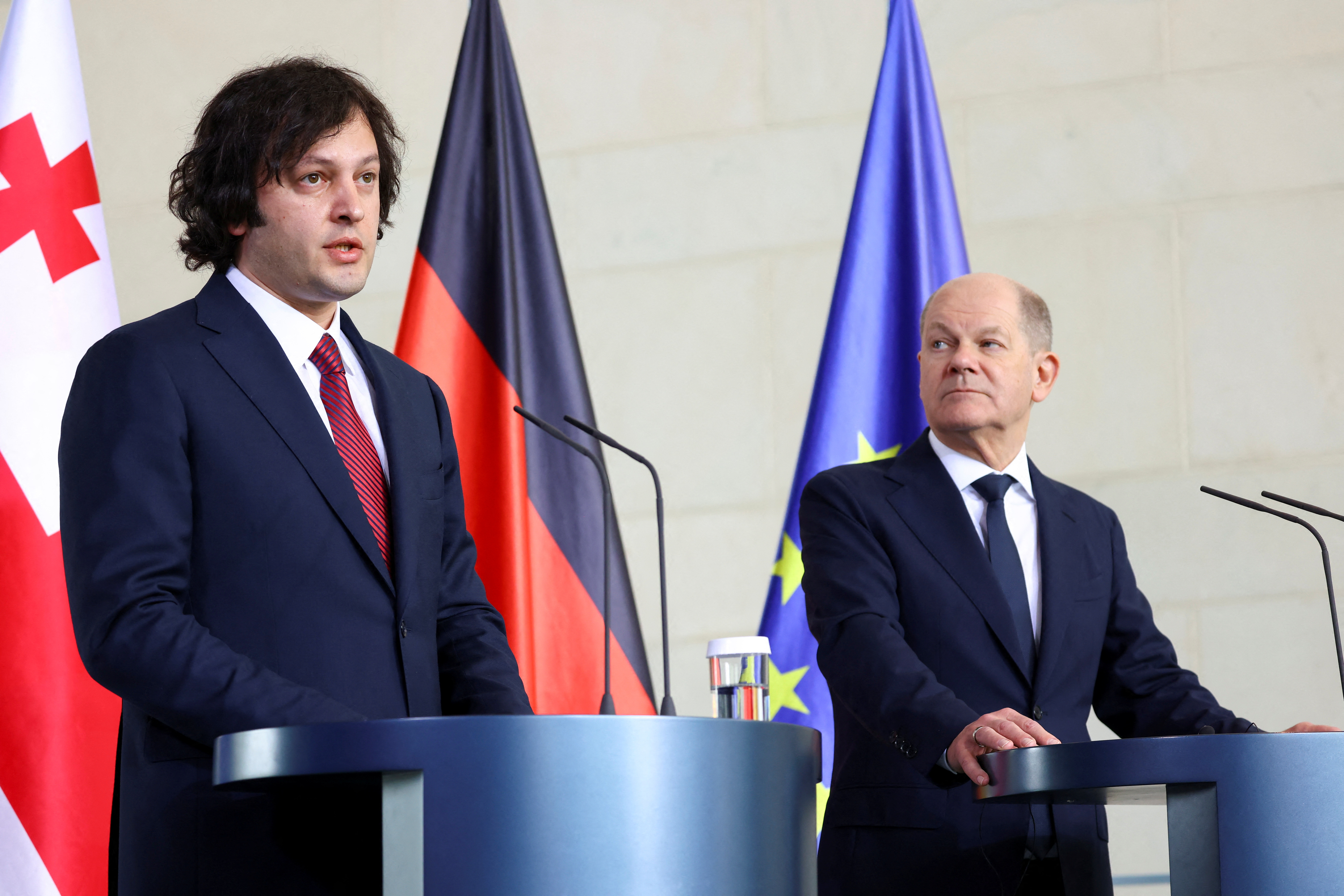 Georgian Prime Minister Kobakhidze visits Berlin
