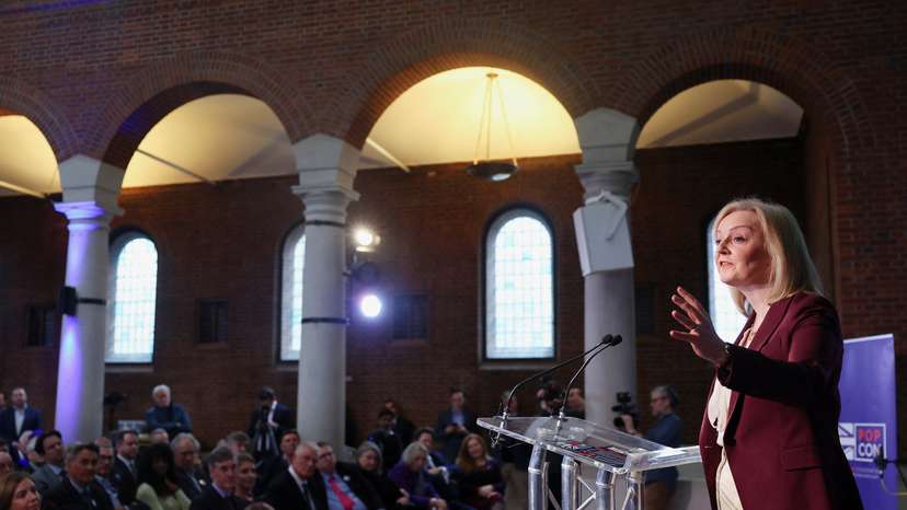 Former British Conservative Party ministers launch the 'Popular Conservatism' movement, in London