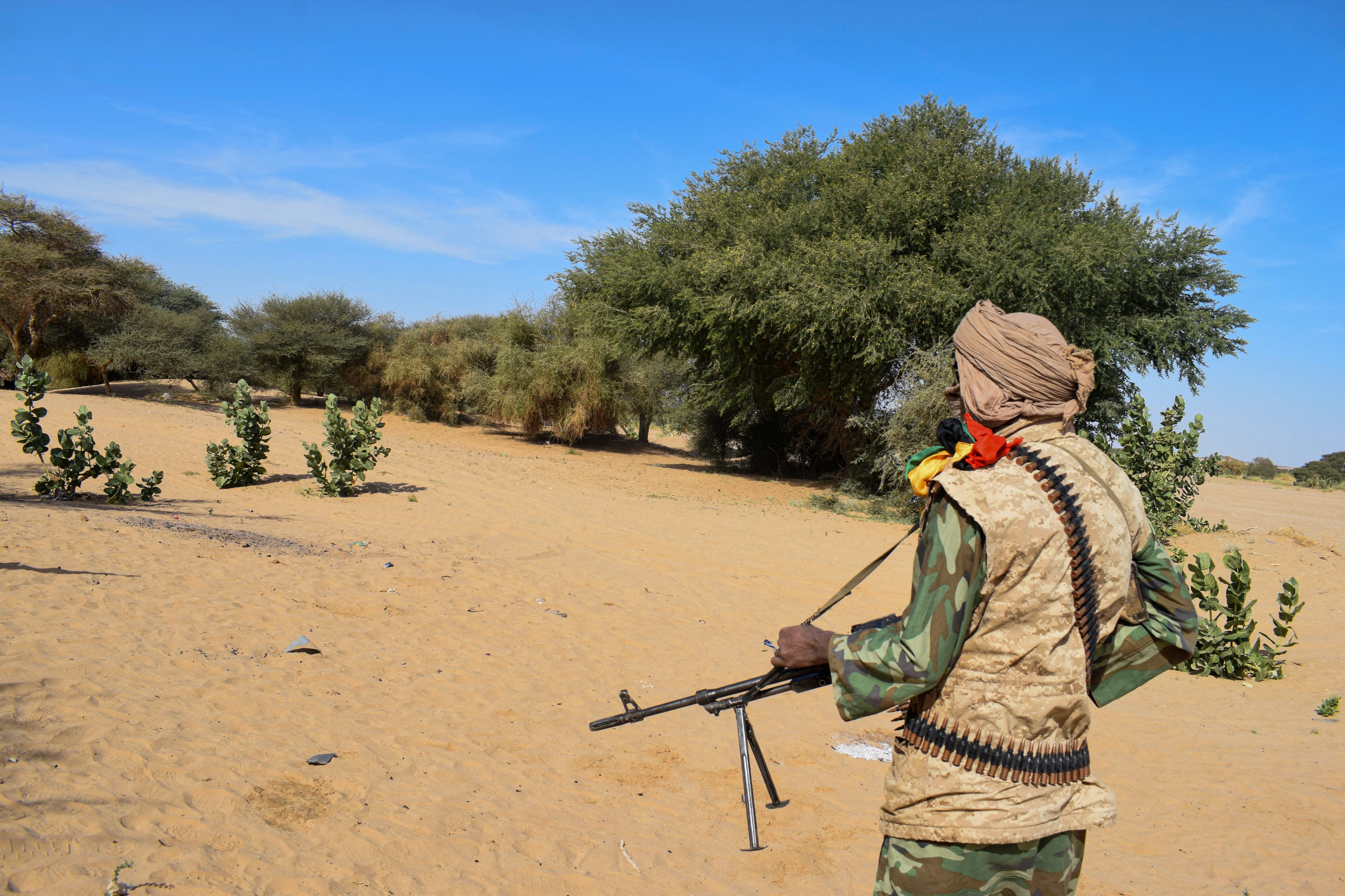 FILE PHOTO: Mali town at the heart of July battle hit by disease outbreak