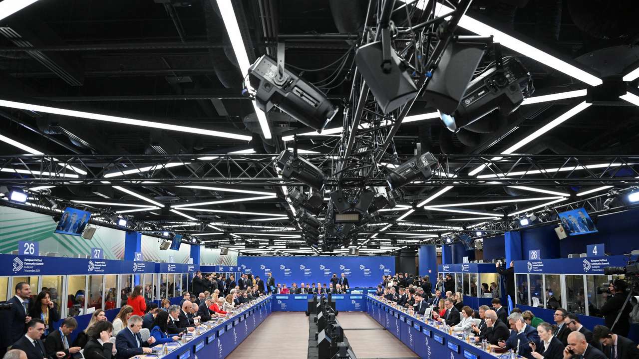 European Political Community Summit at the Puskas Arena in Budapest