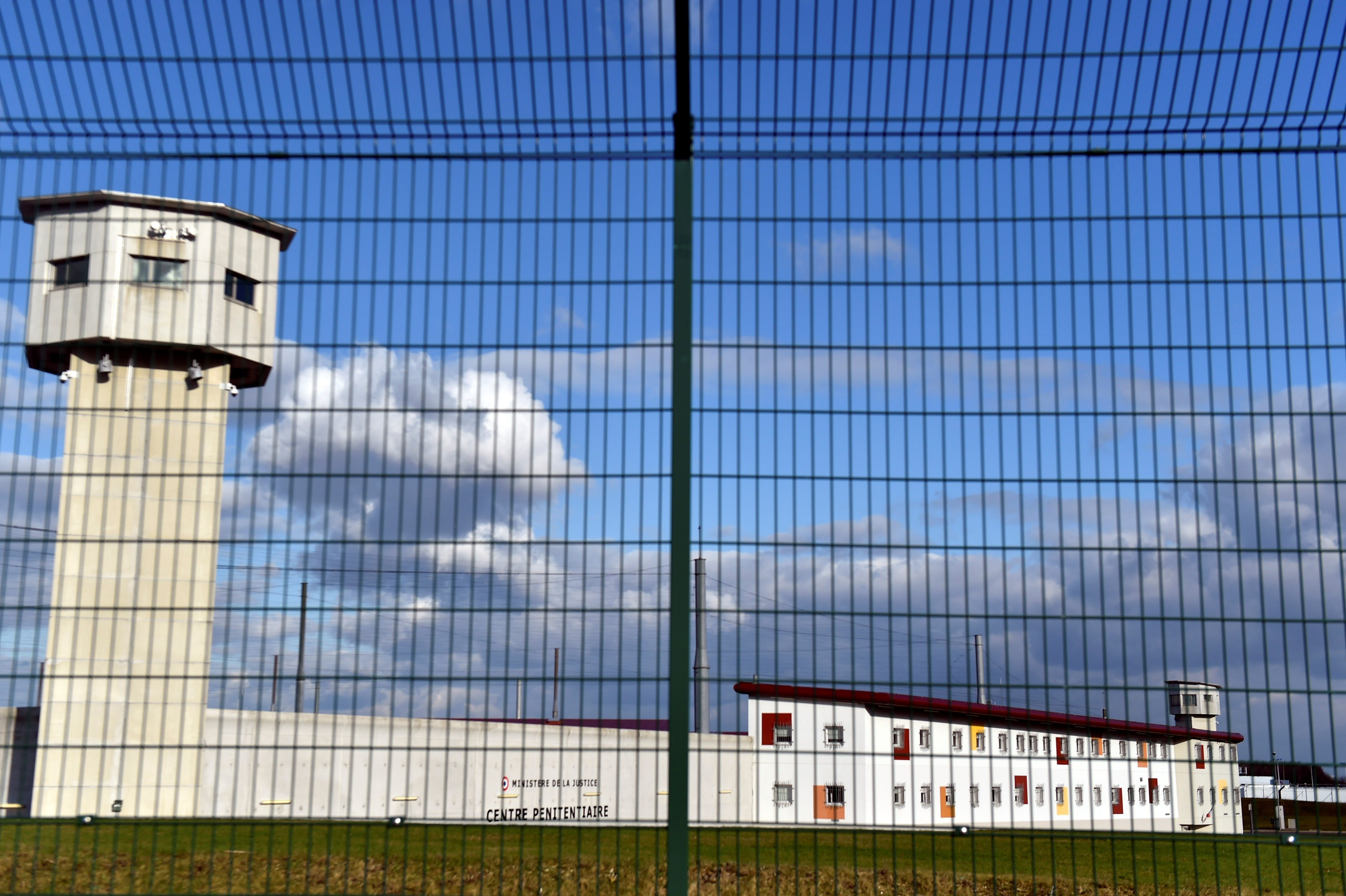 View of the Vendin-le-Vieil prison