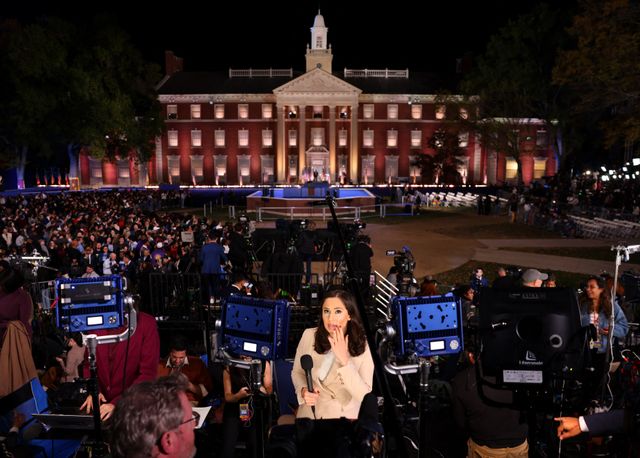 2024 U.S. Presidential Election Night, at Howard University, in Washington