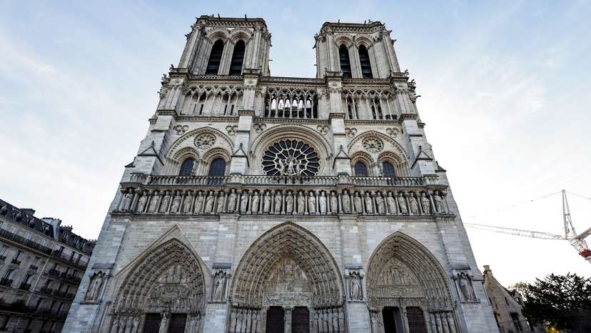 French President Macron to visit Notre-Dame Cathedral, in Paris