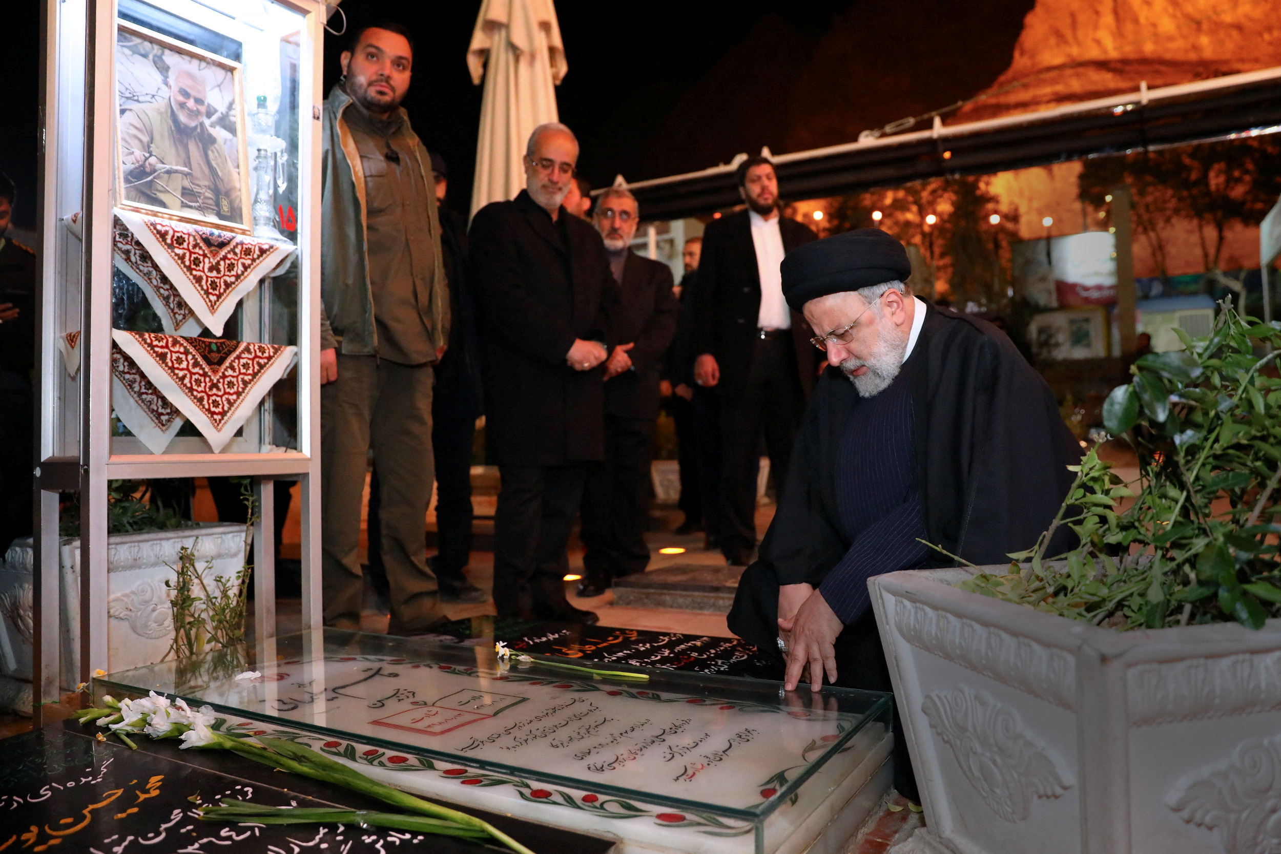 Funeral ceremony of the casualties of the Islamic State attack in Kerman