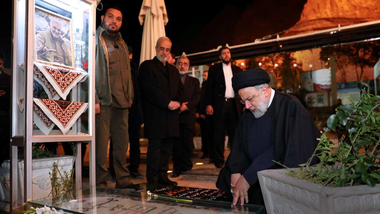 Funeral ceremony of the casualties of the Islamic State attack in Kerman