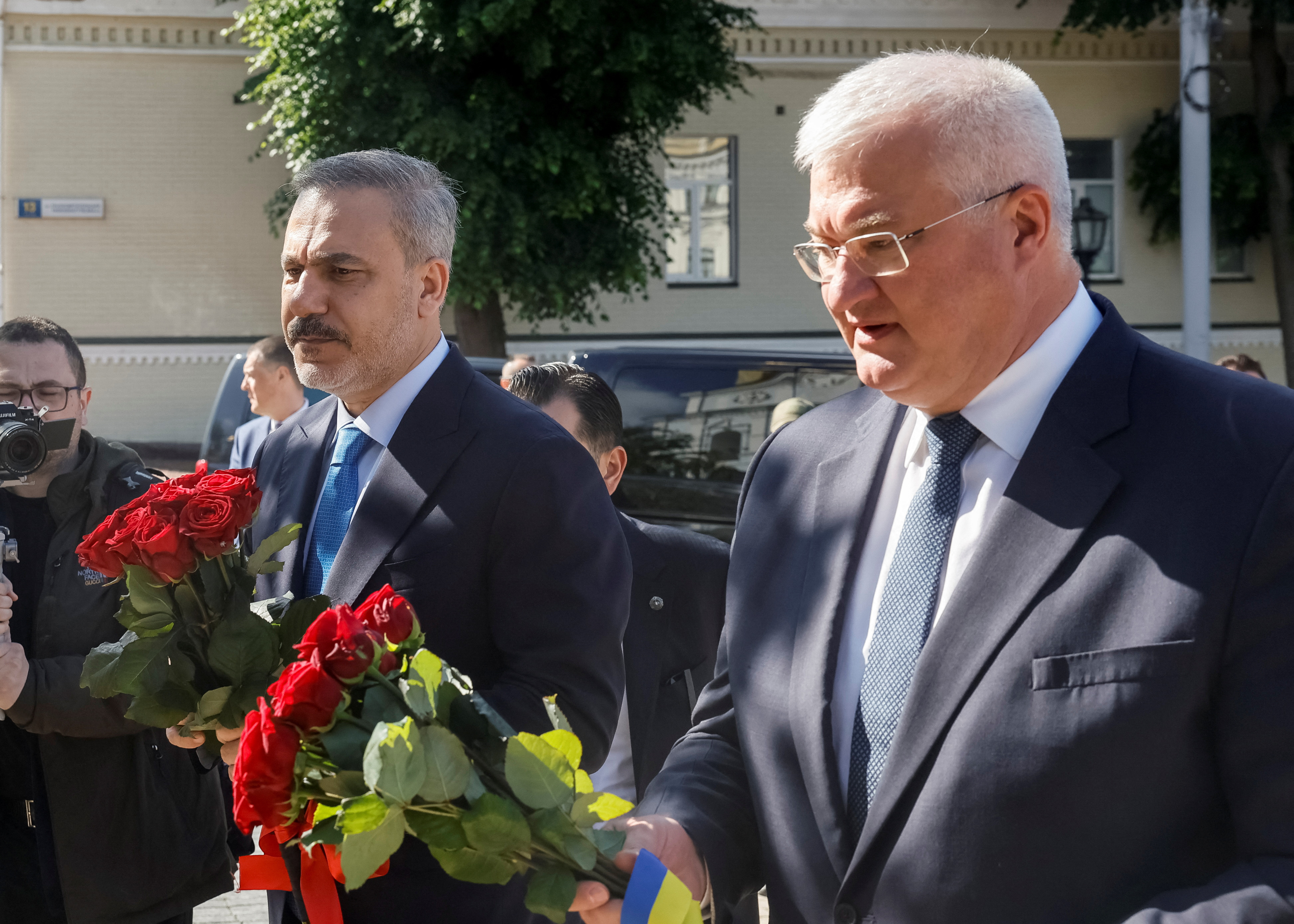 Turkish Foreign Minister Fidan visits Kyiv