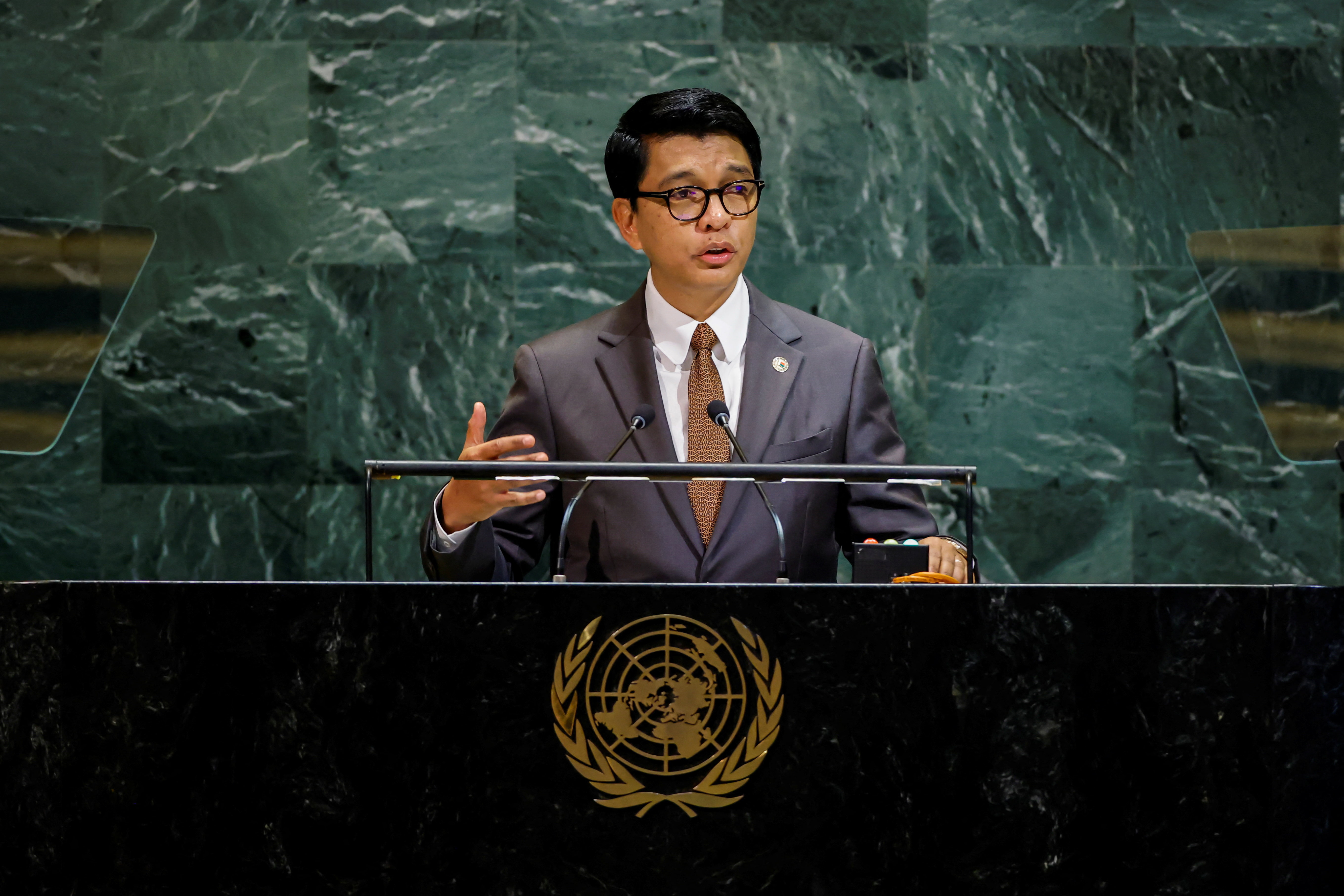80th United Nations General Assembly at U.N. headquarters in New York