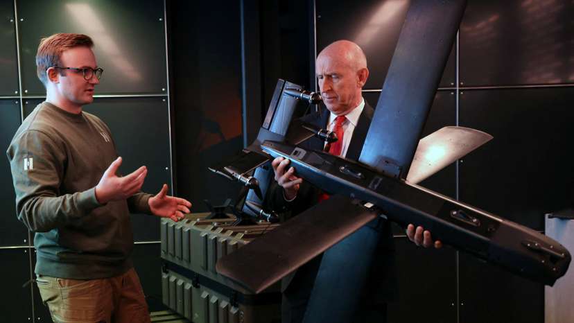 Defence Secretary opens Helsing's resilience factory