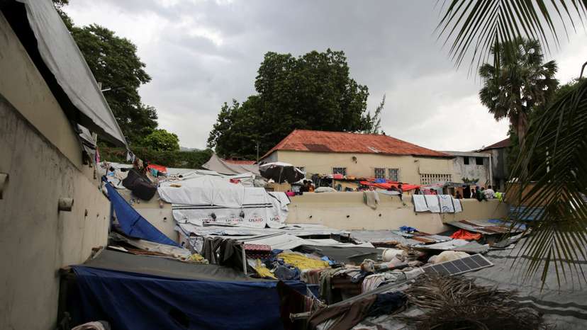 Record number of people displaced by violence in Haiti, UN agency says