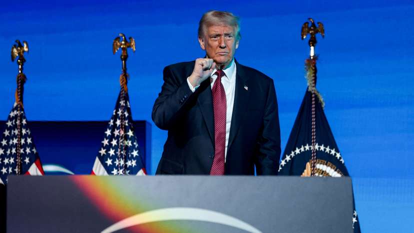 FILE PHOTO: U.S. President Trump visits Florida