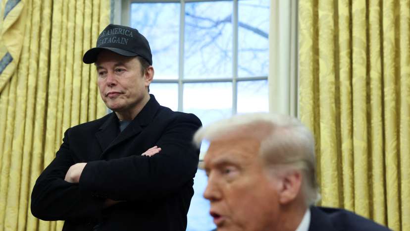 U.S. President Donald Trump at the Oval Office