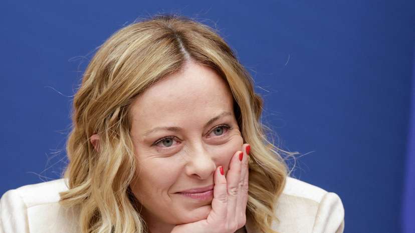 Italy's PM Giorgia Meloni attends an end-of-year press conference in Rome