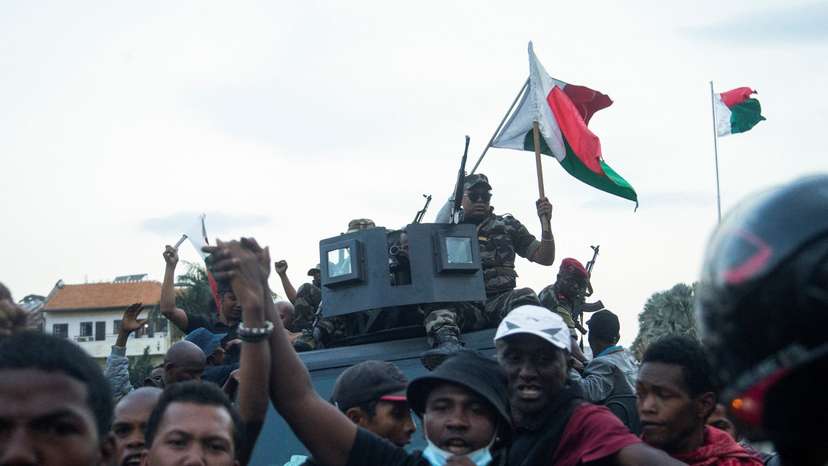 Nationwide youth-led protest over frequent power outages and water shortages, in Antananarivo
