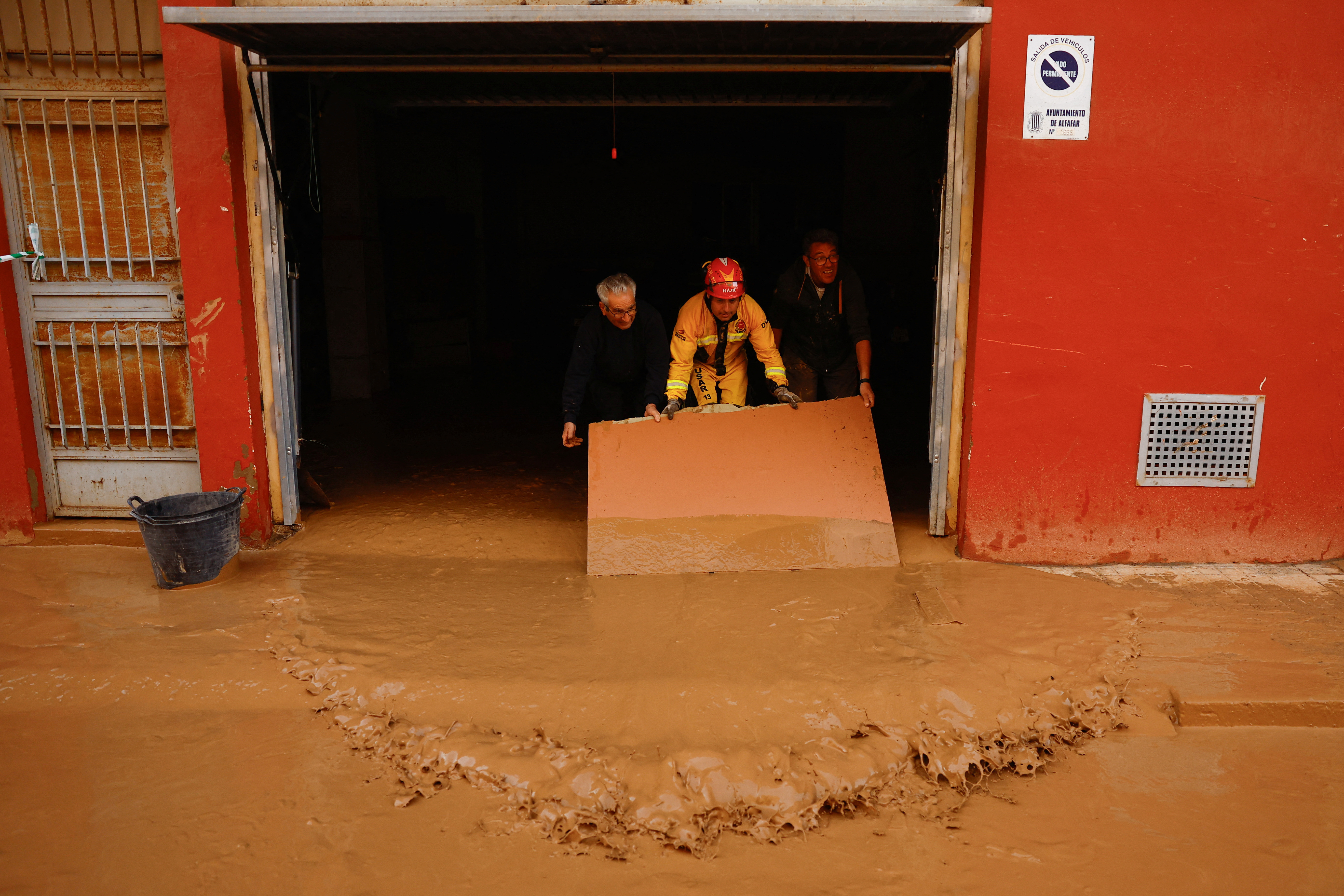 Aftermath of floods in Valencia