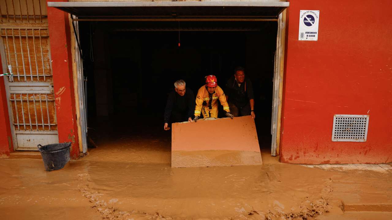 Aftermath of floods in Valencia