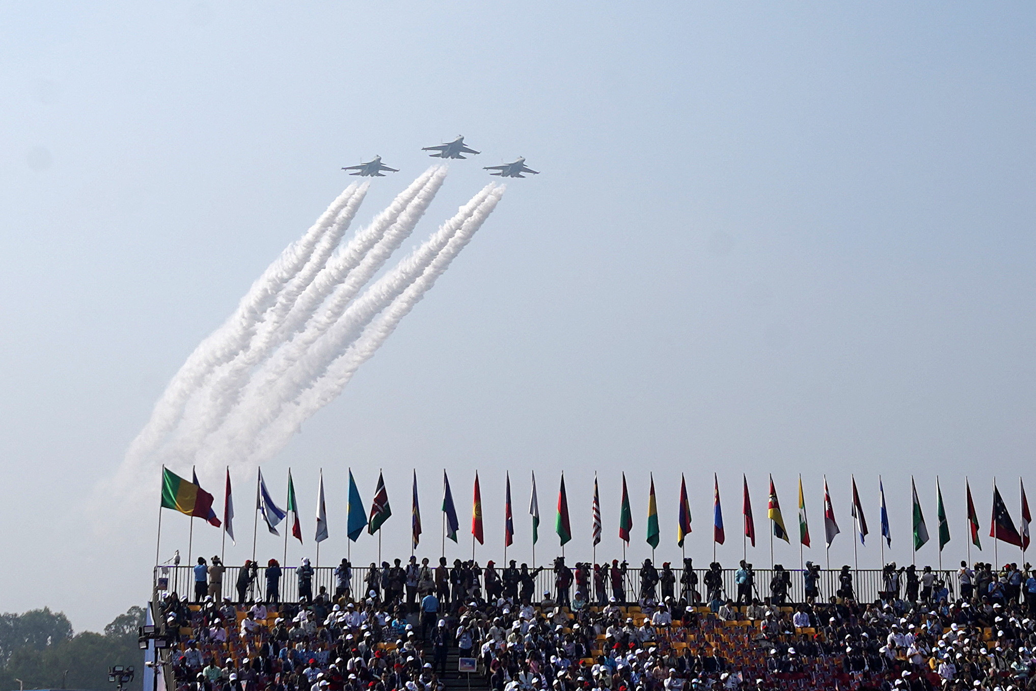 "Aero India 2025" air show at Yelahanka air base in Bengaluru