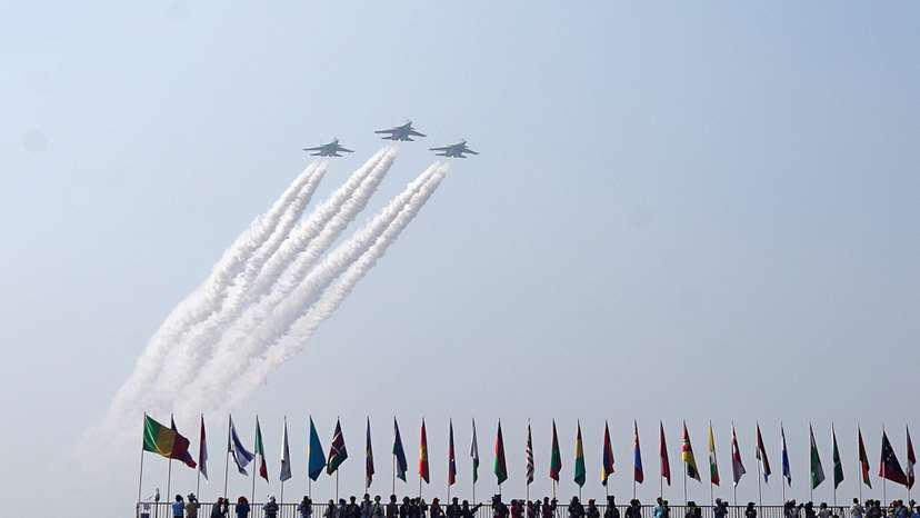 "Aero India 2025" air show at Yelahanka air base in Bengaluru