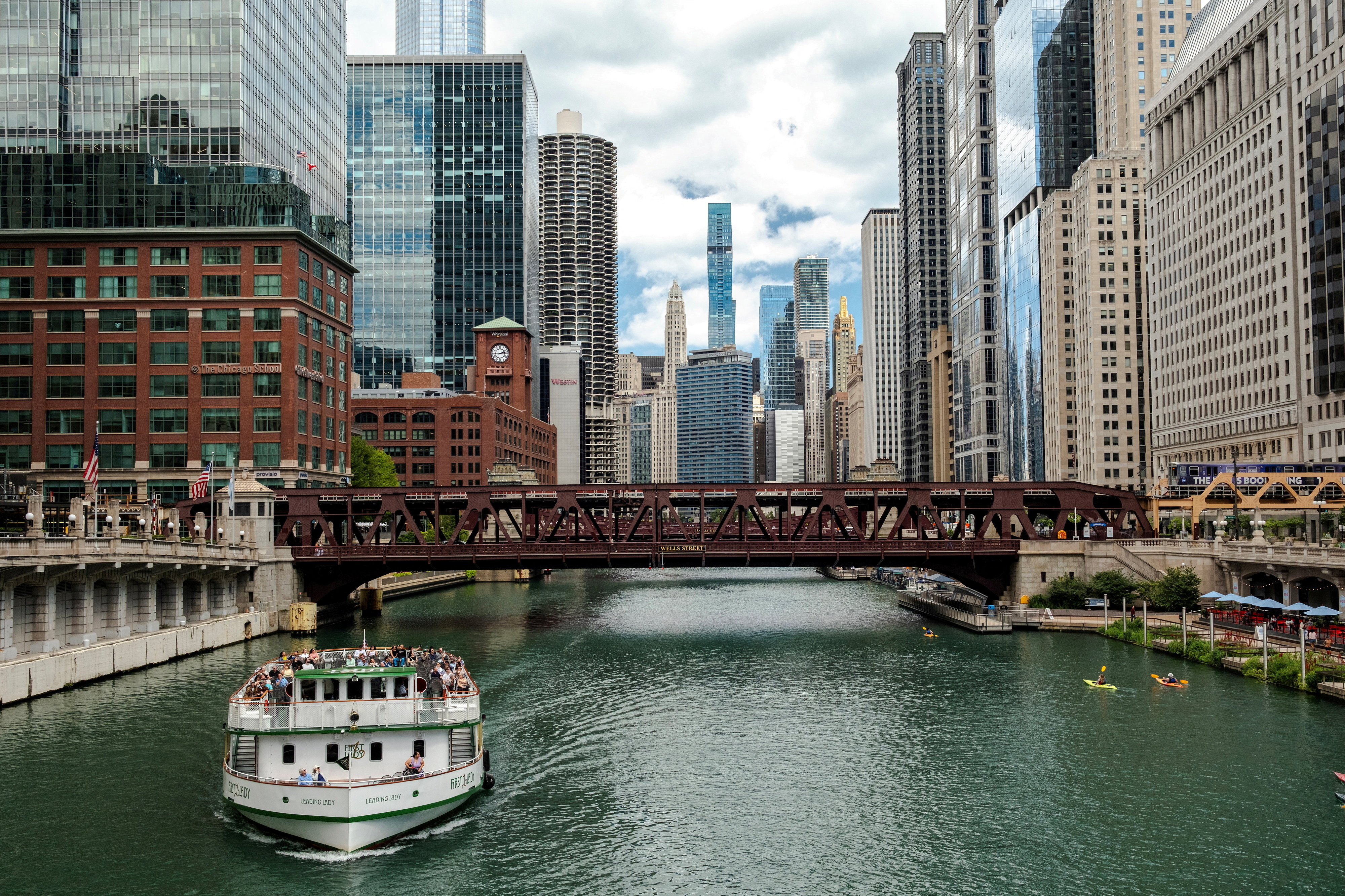 FILE PHOTO: Trump says US military may or may not deploy to Chicago