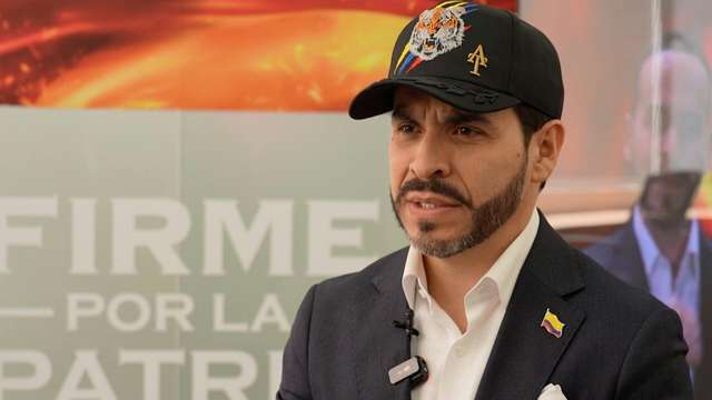 Abelardo de la Espriella, candidato à presidência da Colômbia vencedor do segundo turno das eleições, segundo os resultados preliminares
