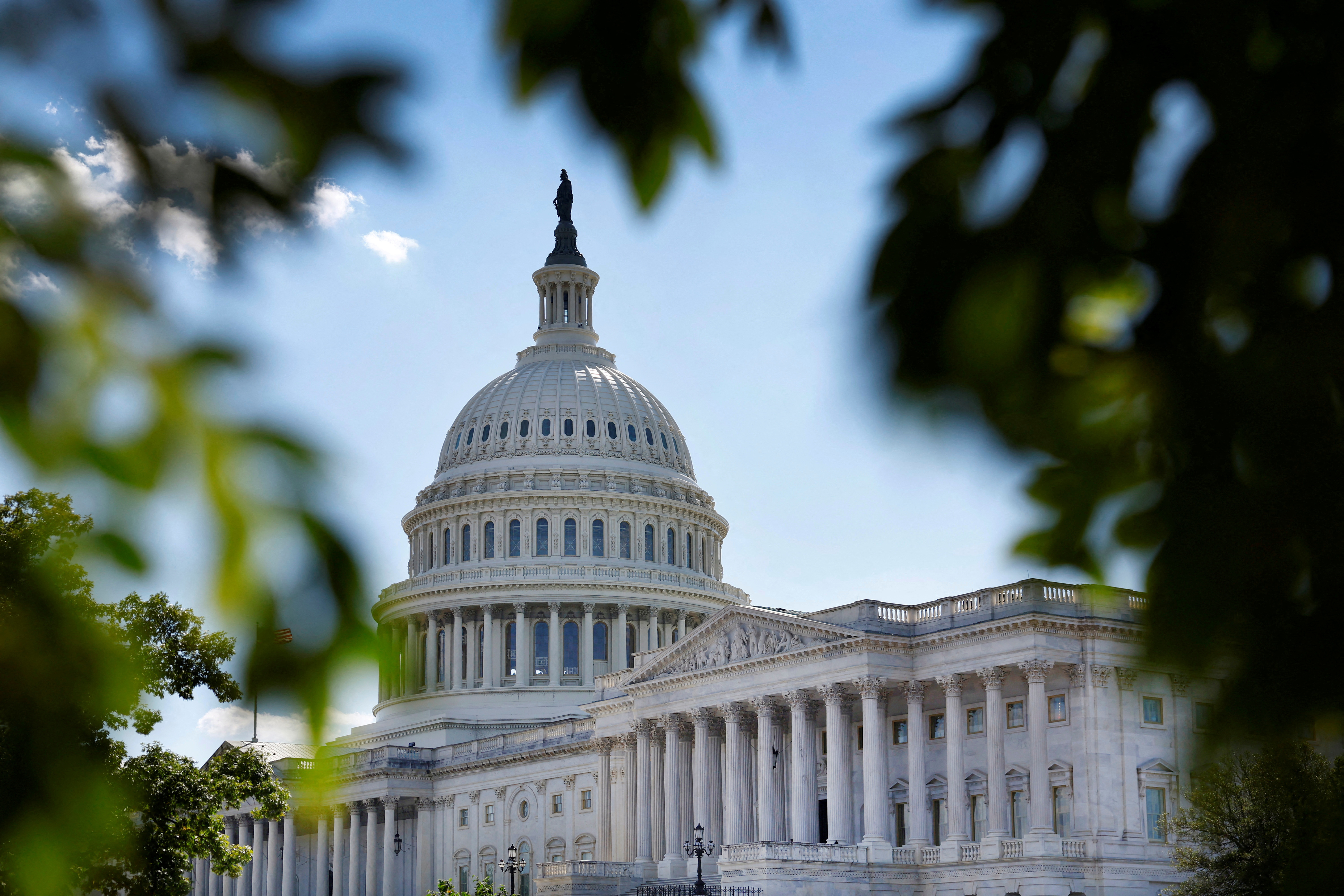FILE PHOTO: The exterior of the U.S. Capitol is seen in Washington