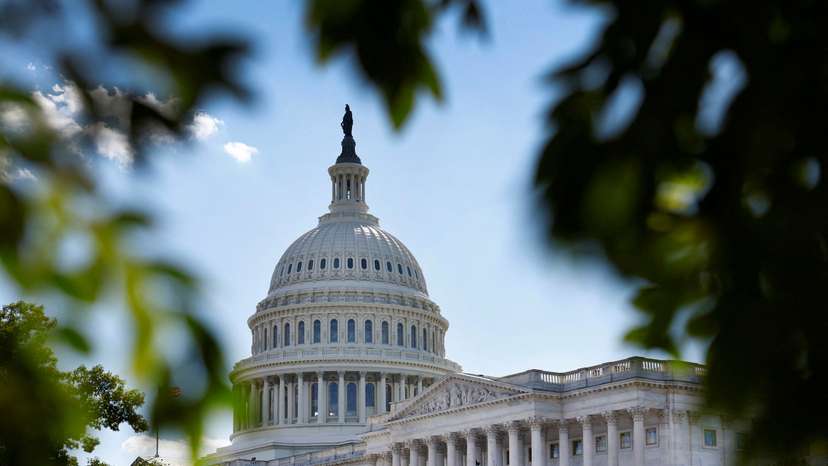 FILE PHOTO: The exterior of the U.S. Capitol is seen in Washington