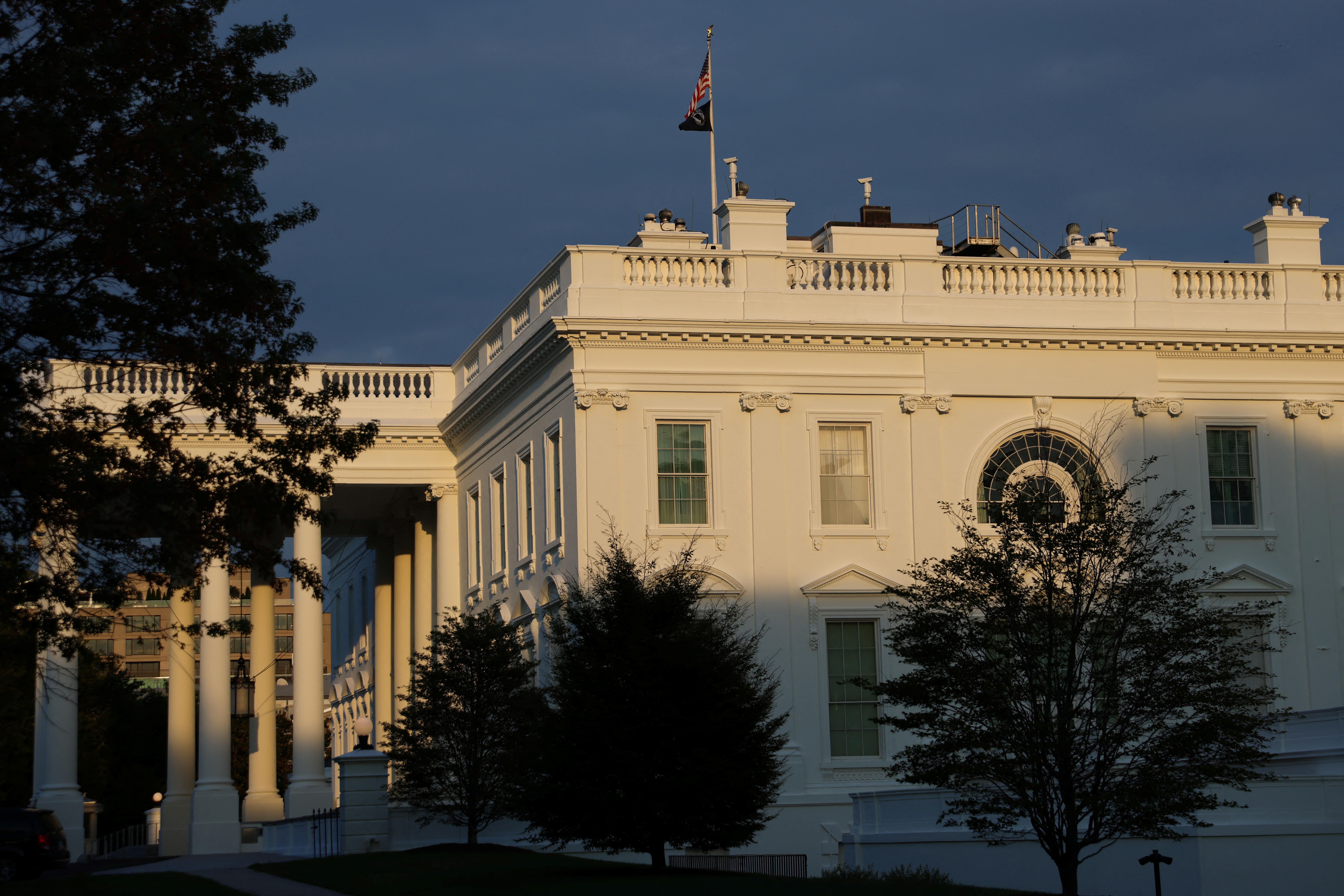 FILE PHOTO: A general view of the White House in Washington
