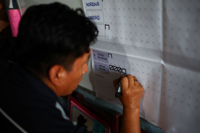 Bolivia holds a general election