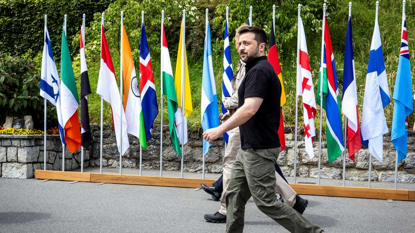 FILE PHOTO: Summit on Peace in Ukraine, in Switzerland