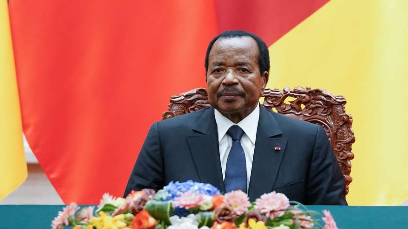 Cameroonian President Paul Biya visits China