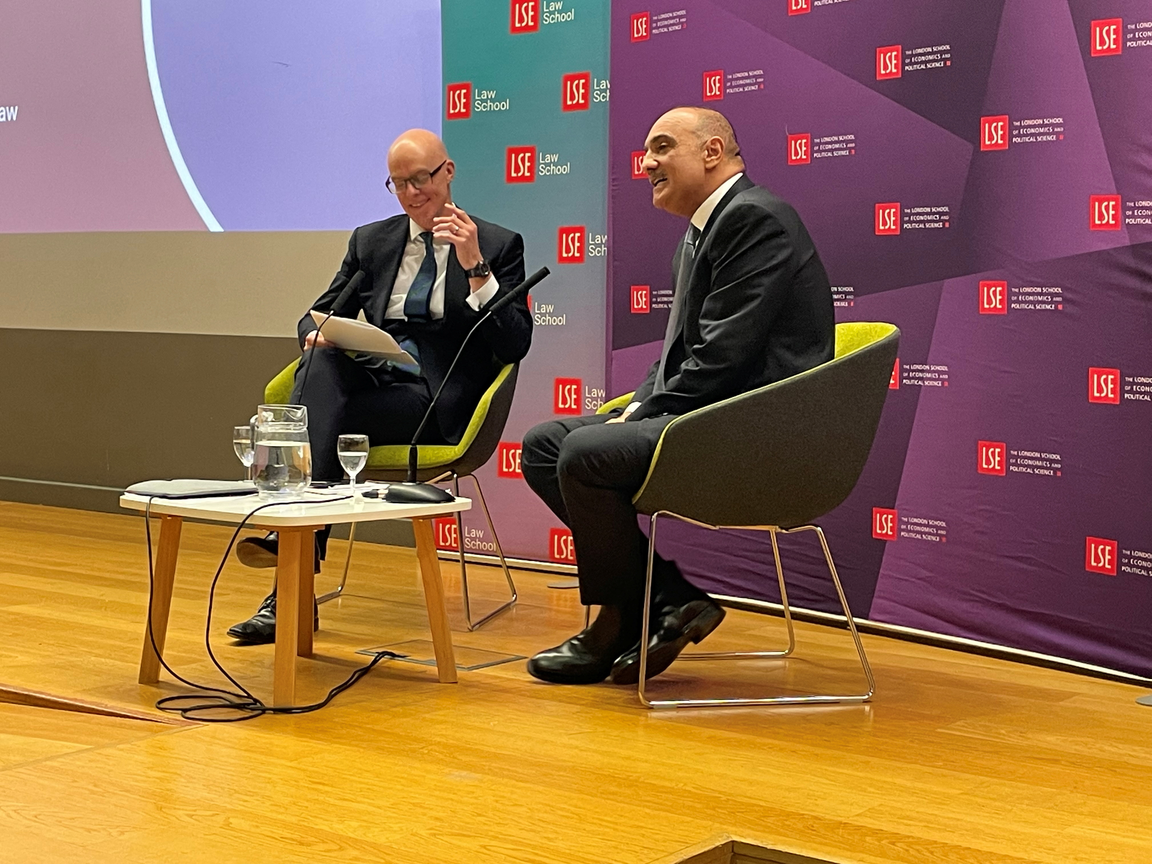 Jordanian Prime Minister Bisher al Khasawaneh visits London
