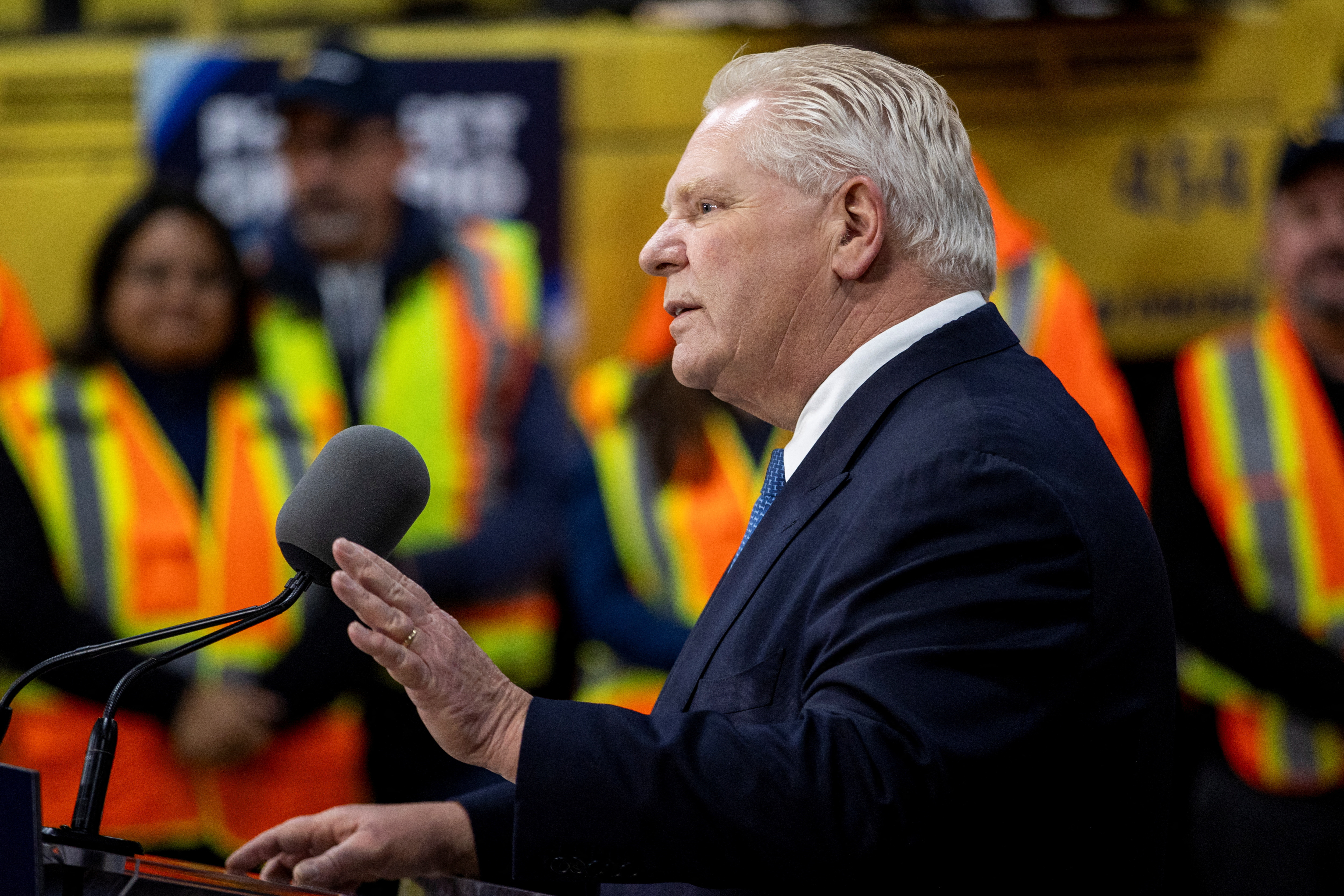 Ontario provincial election stop in Niagara Falls