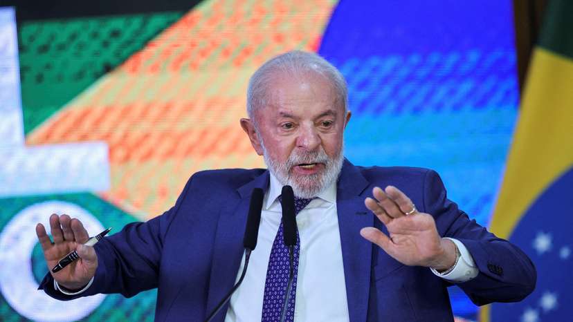 Ceremony to sign provisional measure to mitigate the economic impact due to U.S. President Trump's decision to raise import tariffs, in Brasilia