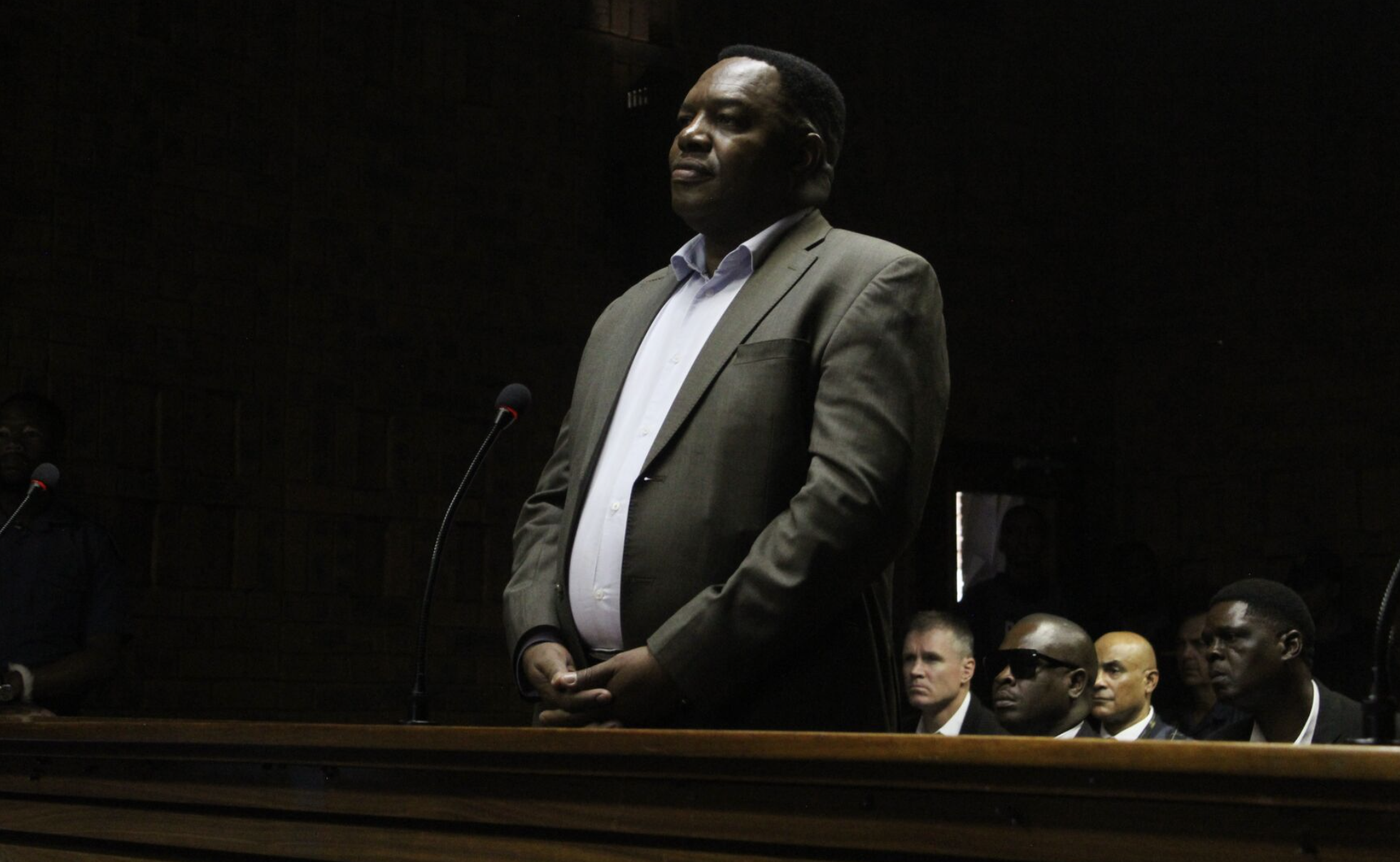 South Africa's national police commissioner Fannie Masemola appears in the Pretoria Magistrates Court in Pretoria, South Africa, Tuesday, April 21, 2026.
Photo Credit: Mogomotsi Magome - AP