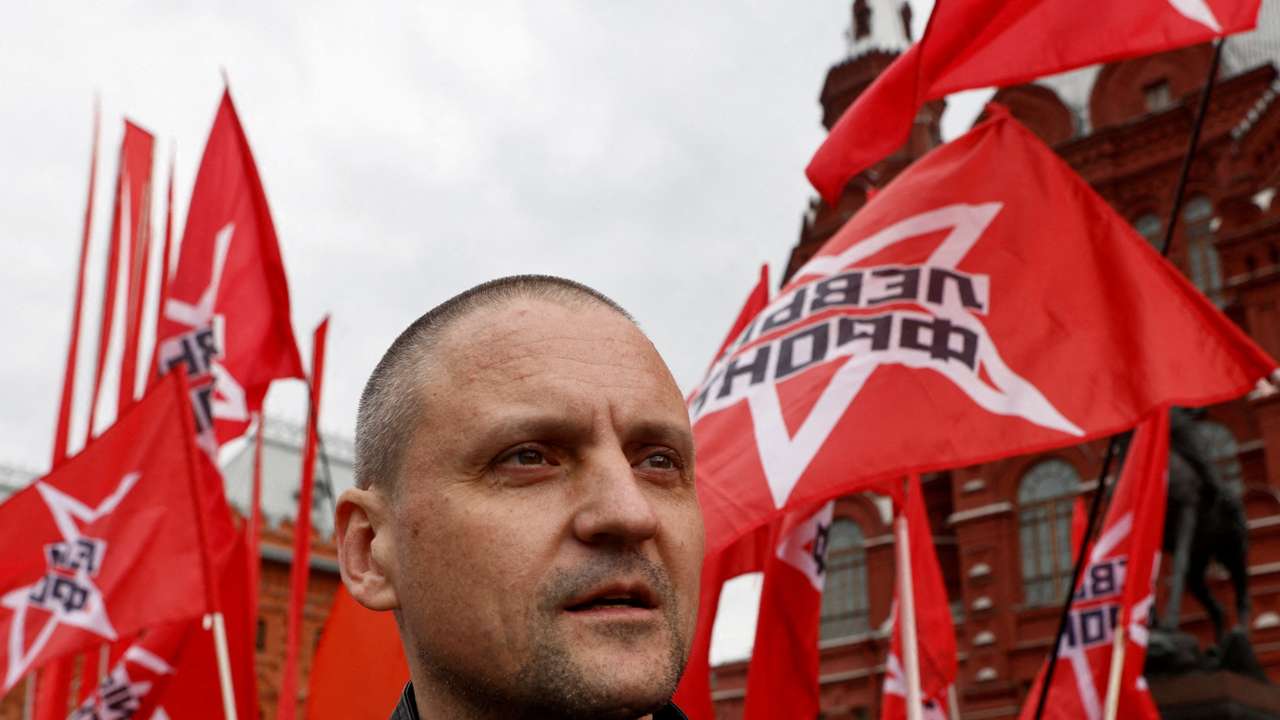 FILE PHOTO: Members and supporters of the Russian Communist Party lay flowers at the Tomb of the Unknown Soldier in Moscow