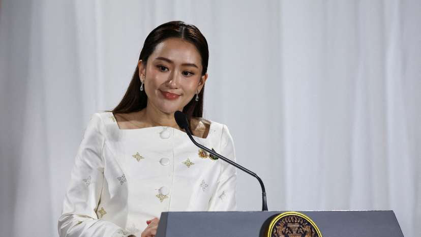 FILE PHOTO: Thailand's Prime Minister Paetongtarn Shinawatra in Bangkok