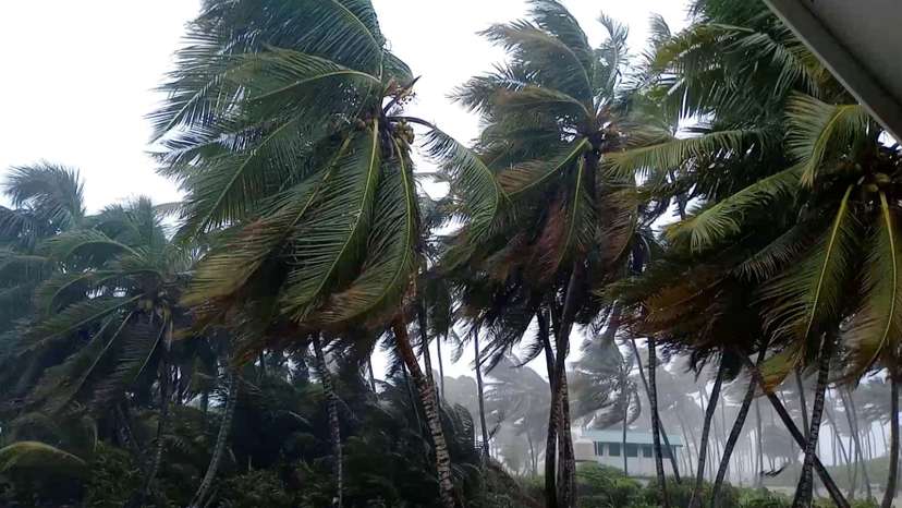 Storm Nadine makes landfall in Belize