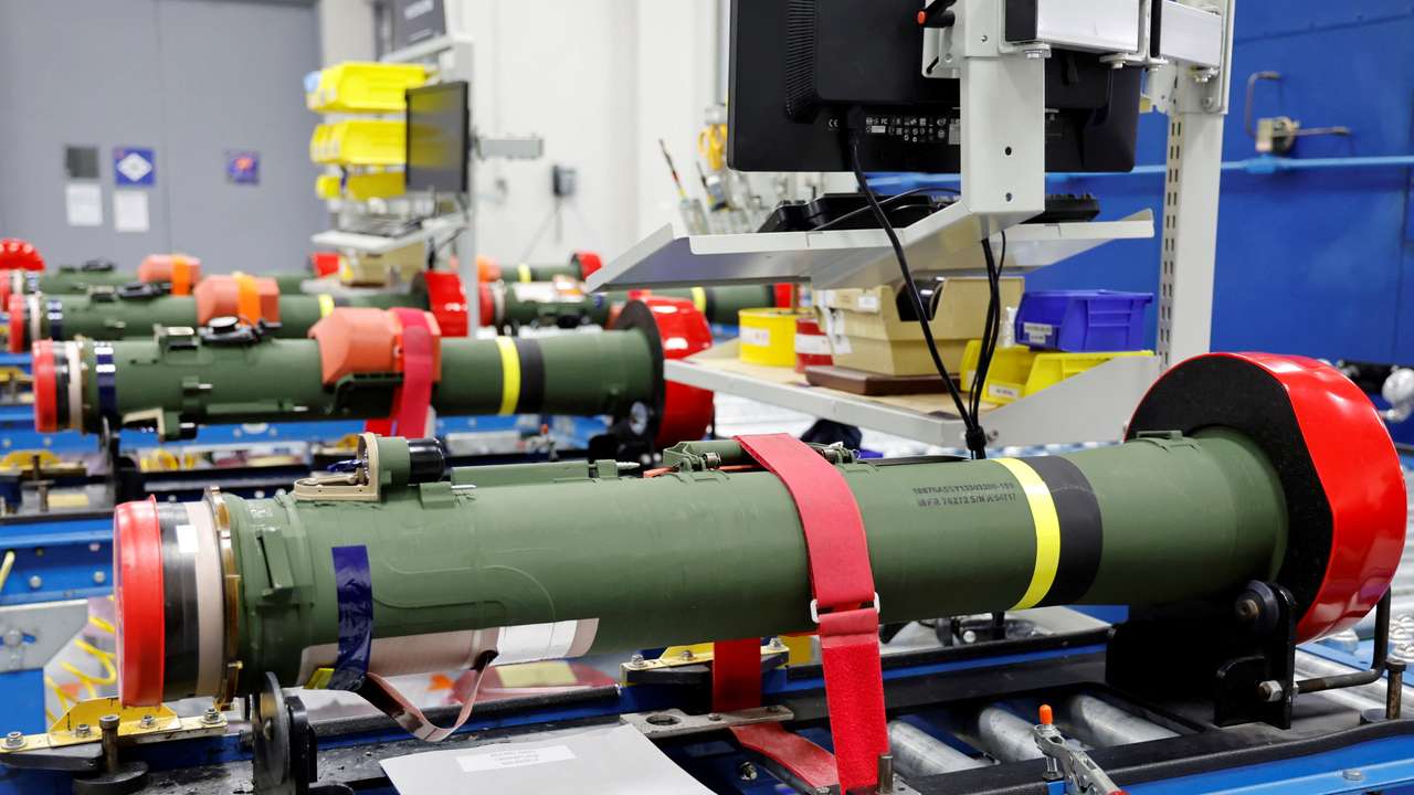 U.S. President Biden tours a Lockheed Martin weapons factory in Troy, Alabama