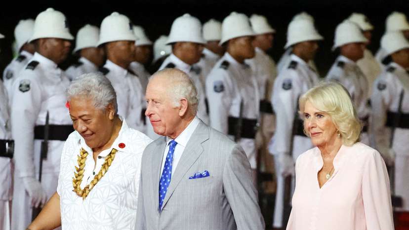 Britain's King Charles and Queen Camilla visit Samoa
