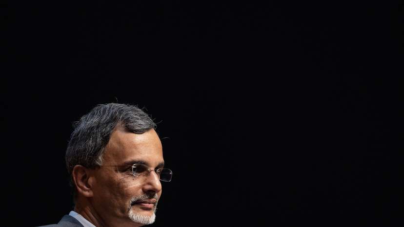 India's Chief Economic Adviser V. Anantha Nageswaran attends a news conference in New Delhi
