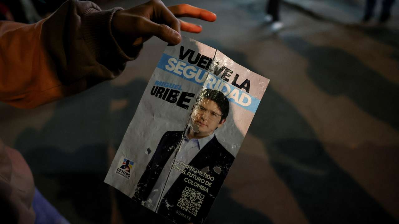 Colombian Senator Miguel Uribe shot during a campaign event, in Bogota