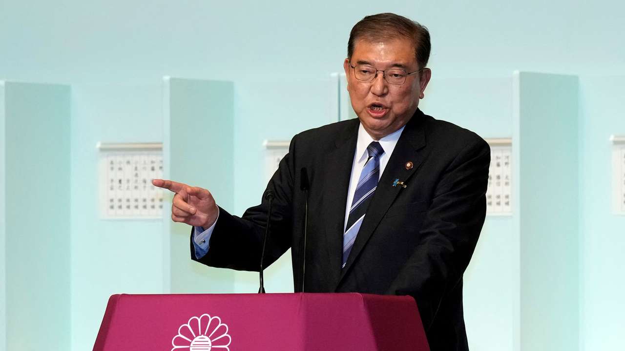 Japan's ruling party LDP holds leadership election