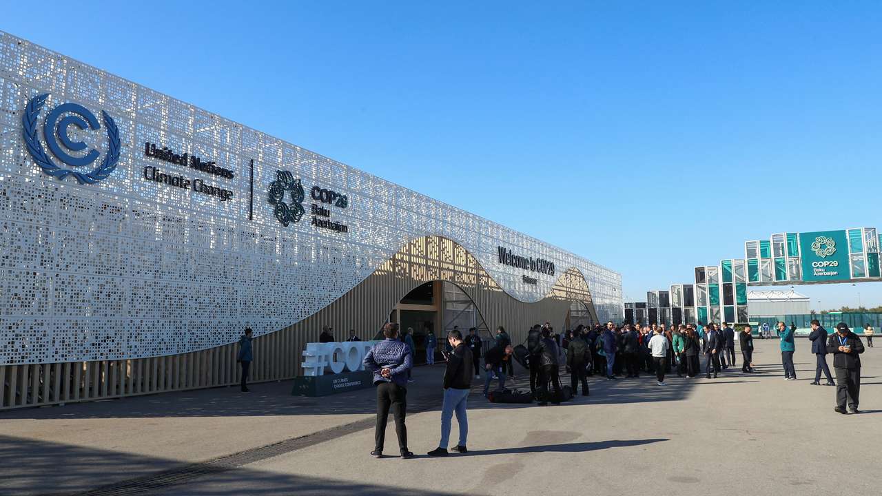 Preparation for COP29 climate summit in Baku