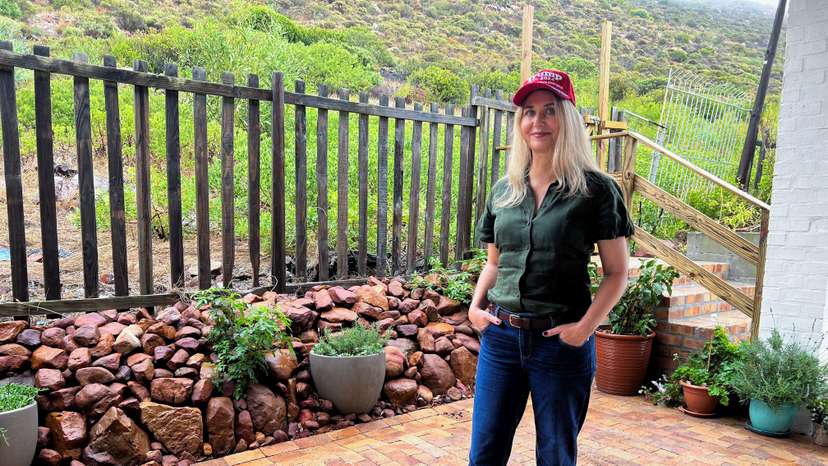 FILE PHOTO: Katia Beeden campaigner for white South Africans who wants to apply for US refugee status