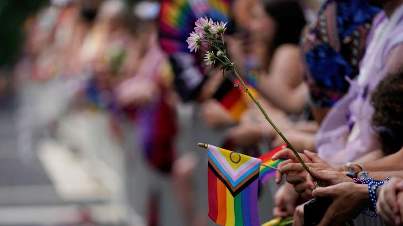 Annual LGBTQ+ Capital Pride parade in Washington