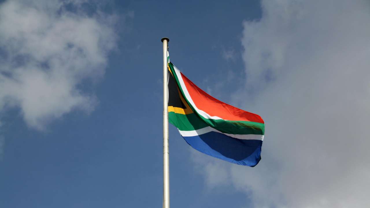South African flag