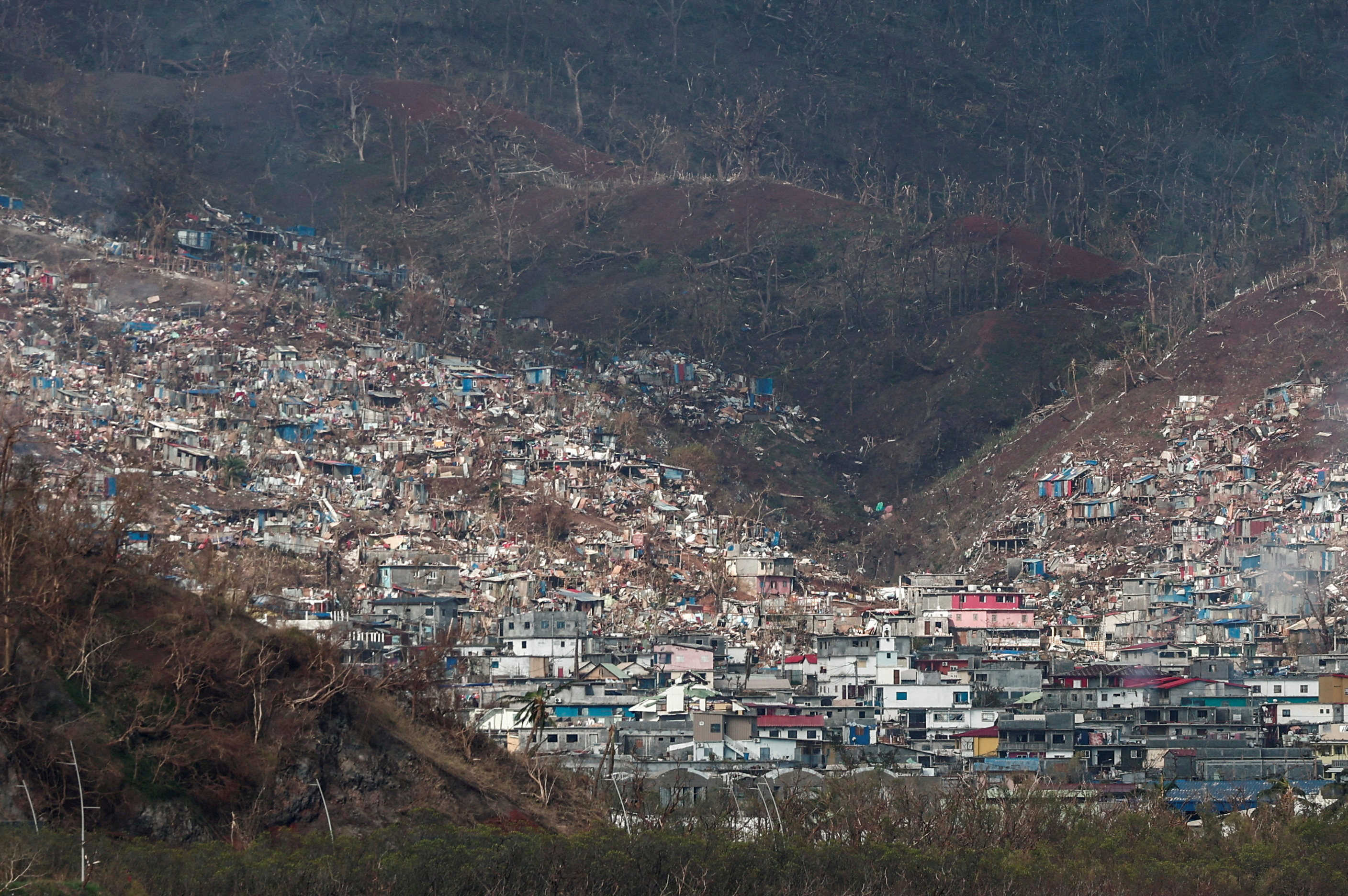 Aftermath of Cyclone Chido