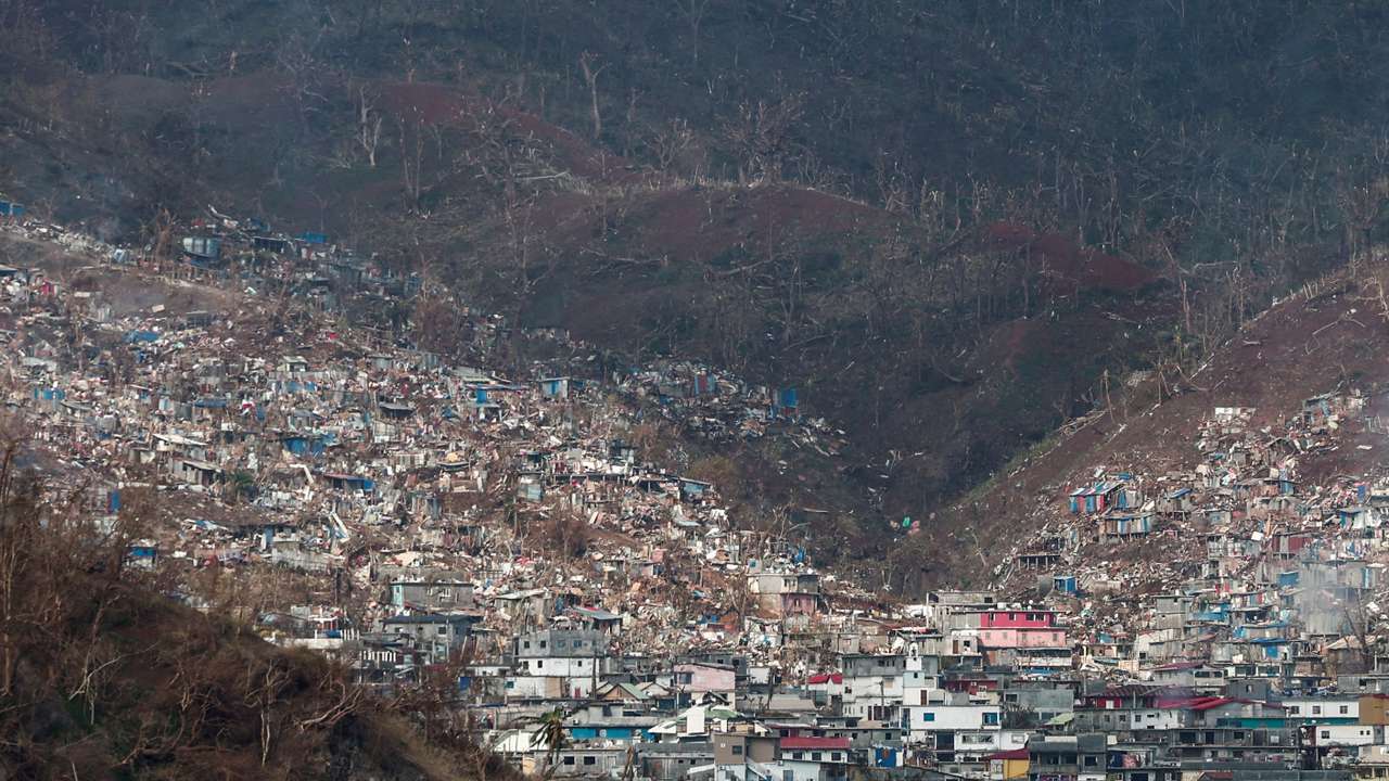 Aftermath of Cyclone Chido