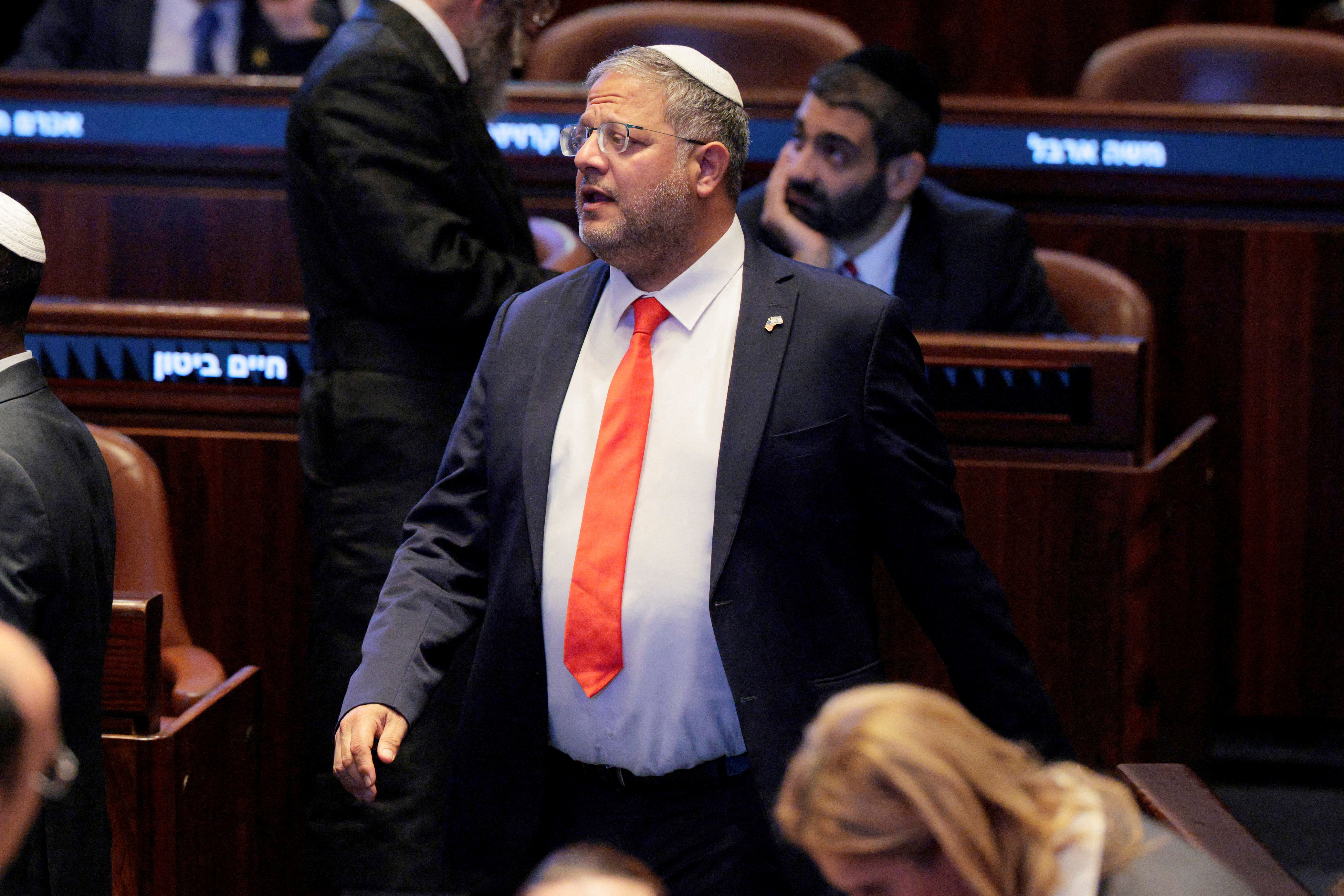 FILE PHOTO: U.S. President Donald Trump addresses the Knesset in Jerusalem